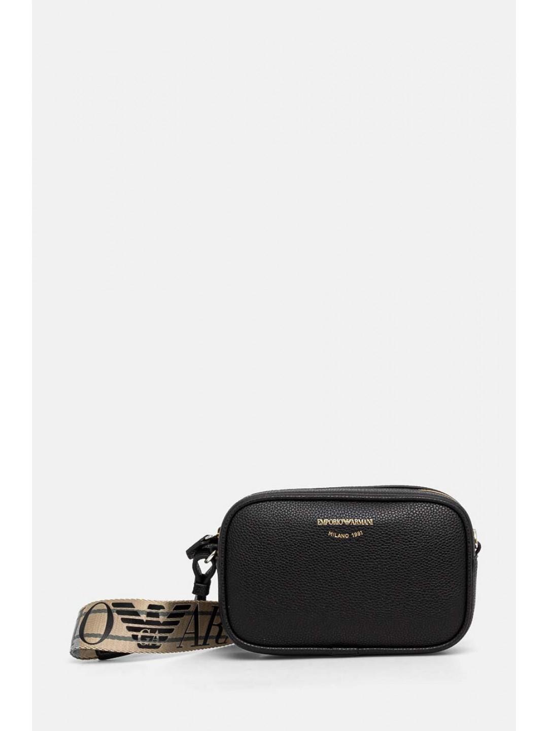 Kabelka Emporio Armani stříbrná barva EW000537 AF12103